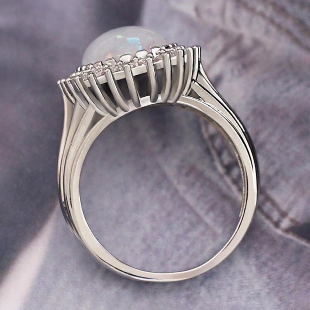 BRIDAL ENGAEMENT RING WEEDING RING GG6 - Picture 4 of 4